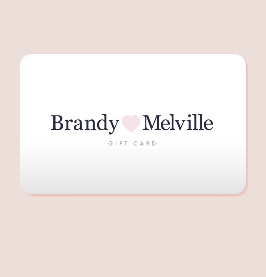 Brandy Melville gift card