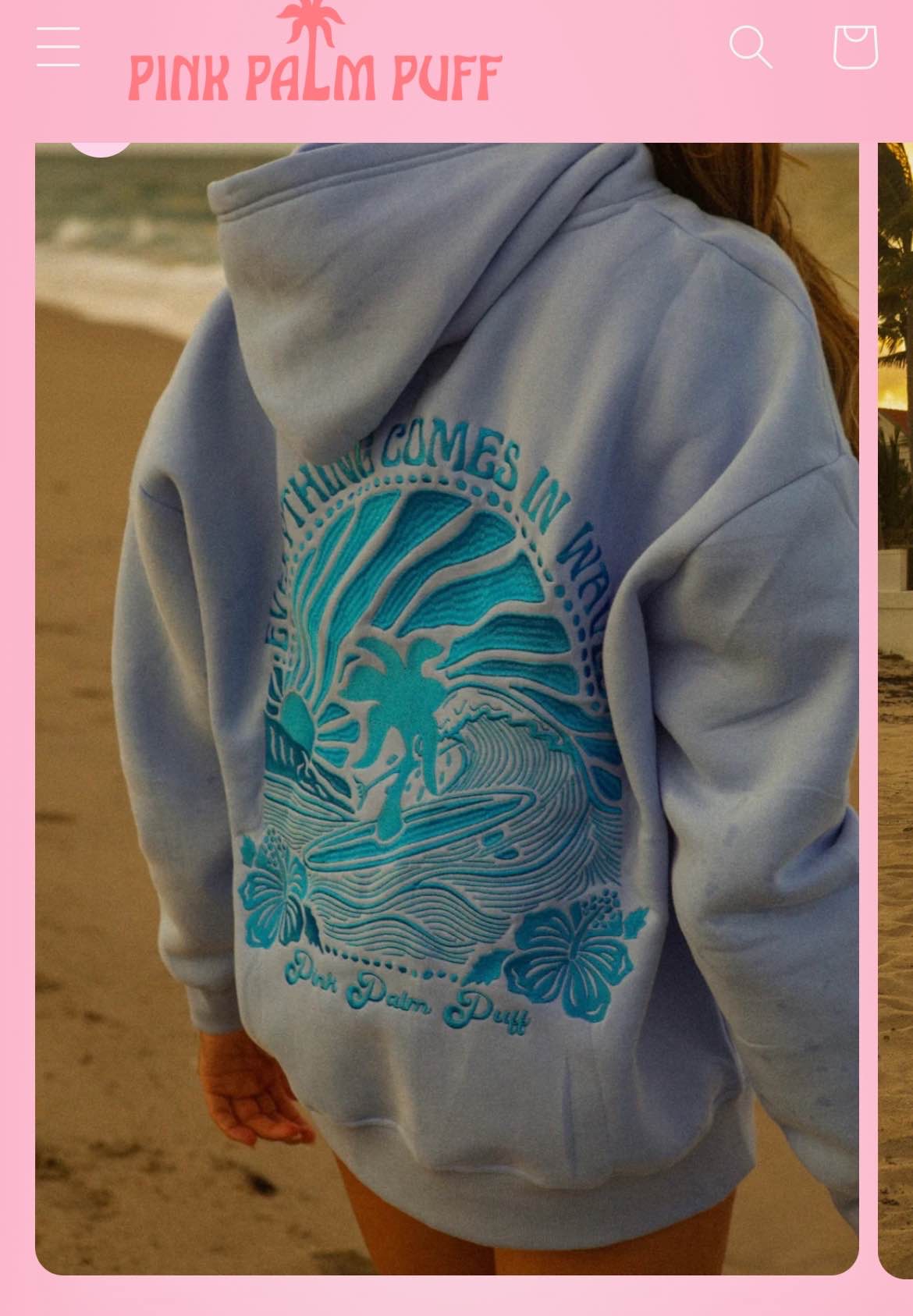 hoddie(in pink or blue)