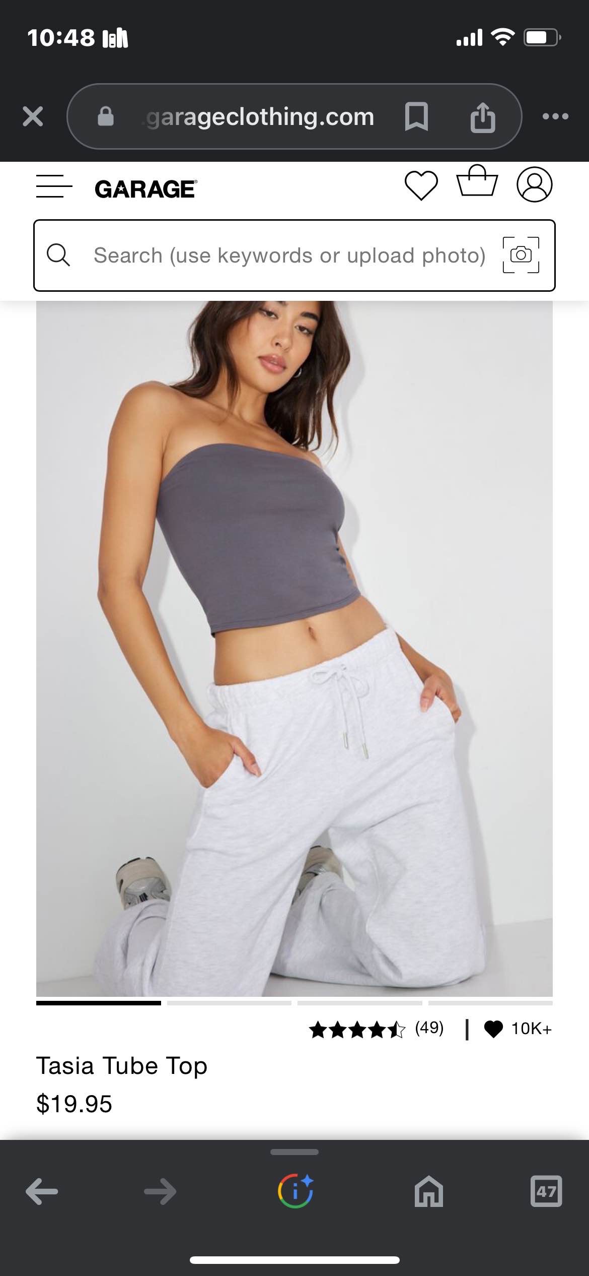 tube top