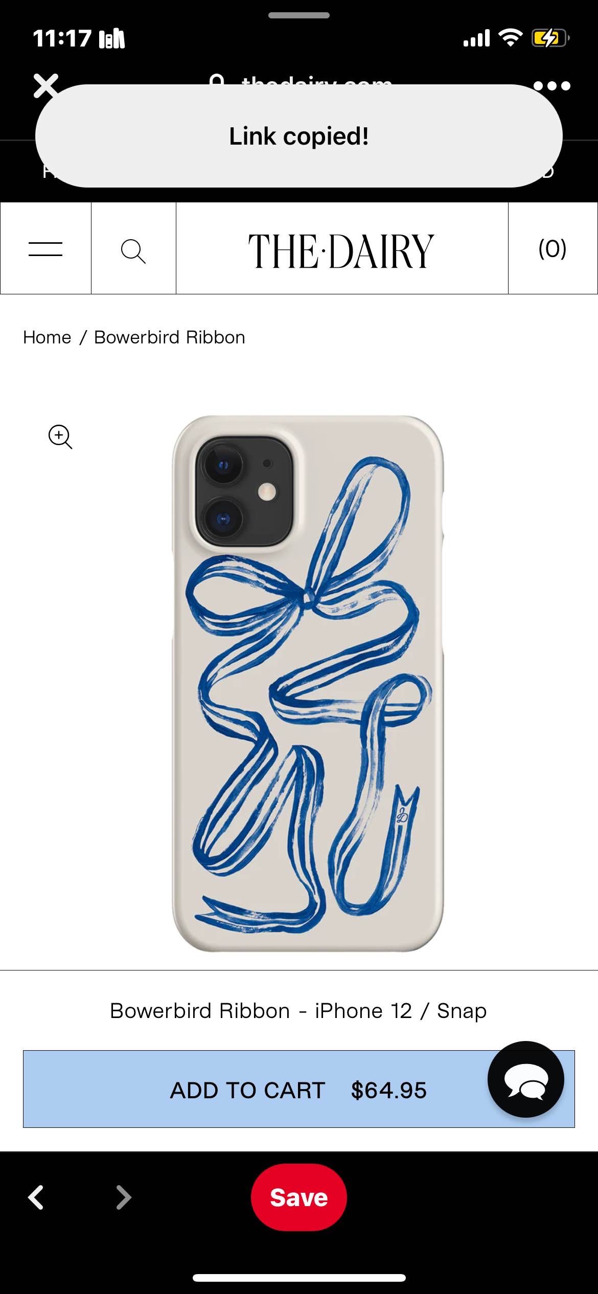 Bowerbird Ribbon