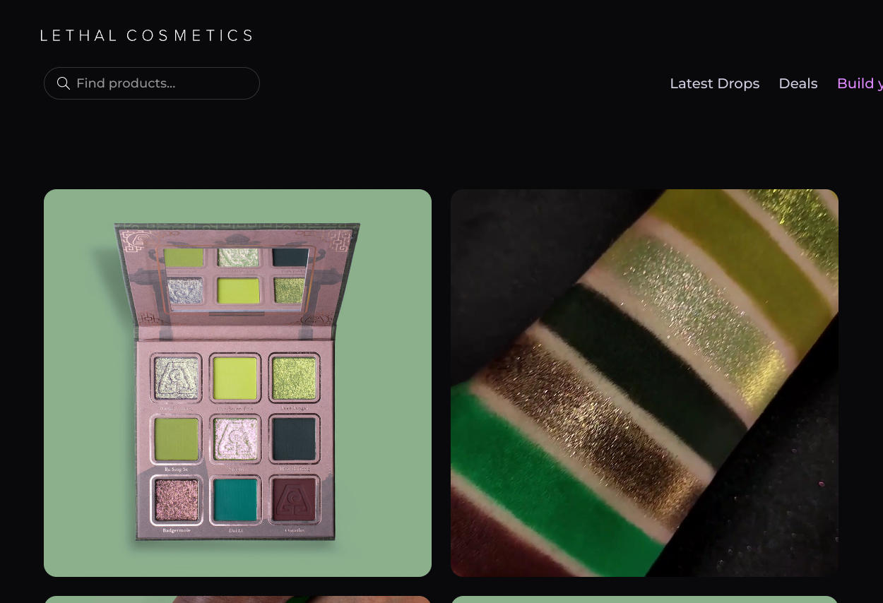 Avatar The Last Airbender Earth Palette