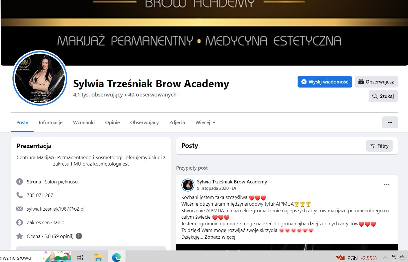 Sylwia Trześniak Brow Academy