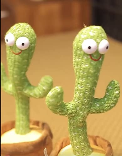 Dancing Cactus Repeat Talking Toy Electronic Plush Which sings and Records