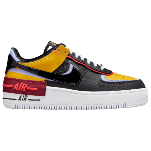 Nike Air Force 1 Shadow "Dark Sulfur" DO6114 700 Women's Casual Shoes