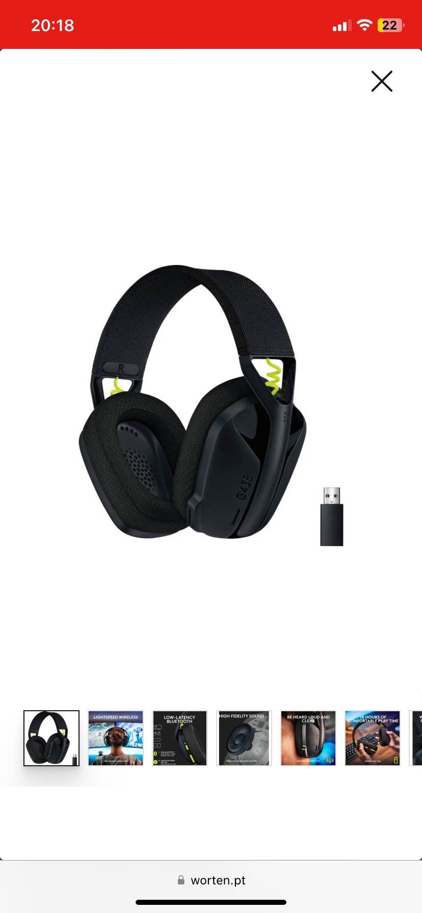 Gaming headphones