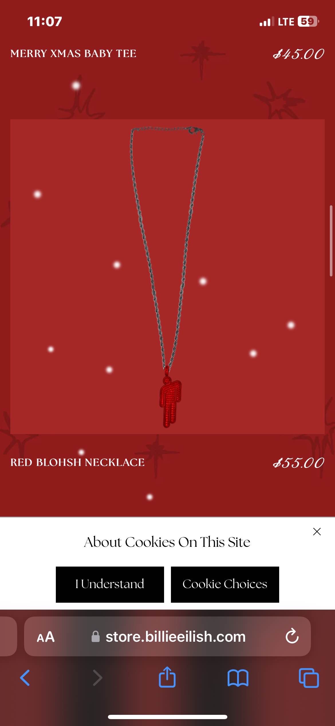 Red Blohsh Necklace