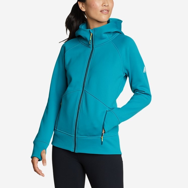 Women's Outpace Storm Fleece Full-zip Hoodie | Eddie Bauer