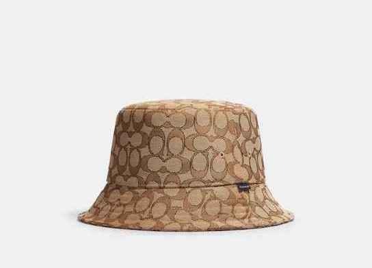 Signature Jacquard Bucket Hat