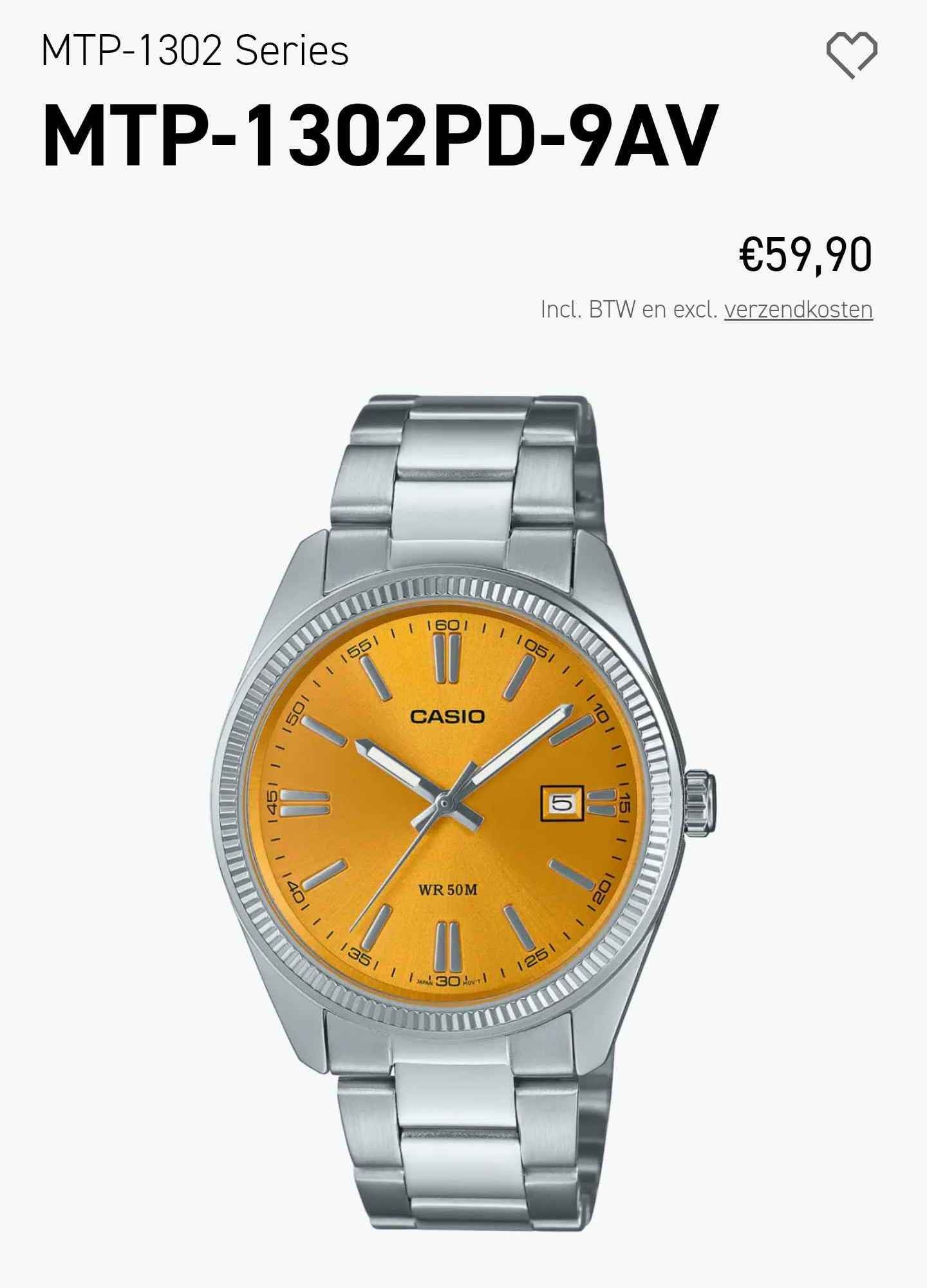 casio watch