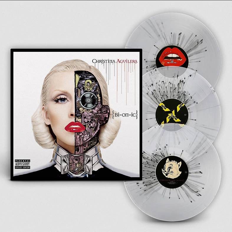 Bionic (3LP Limited Edition Black & Grey Splatter Colored Vinyl)