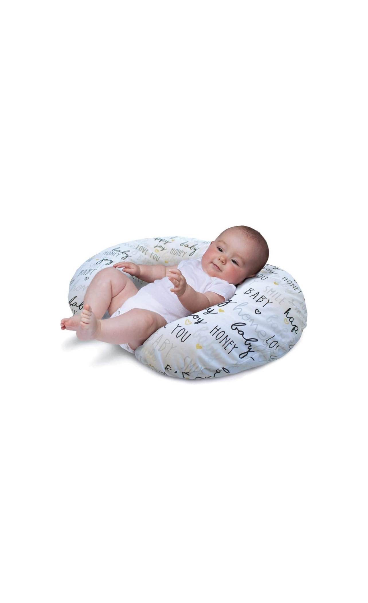 Boppy Chicco Original Nursing Pillow With Cotton Slipcover 0M+, Hello Baby: Buy Online at Best Price in UAE - Amazon.ae