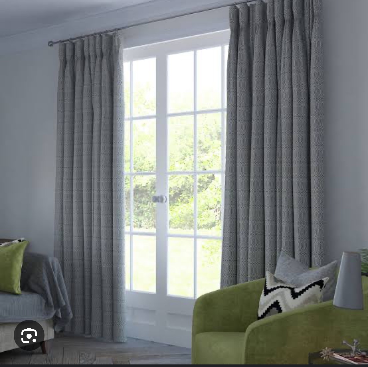 Curtain set