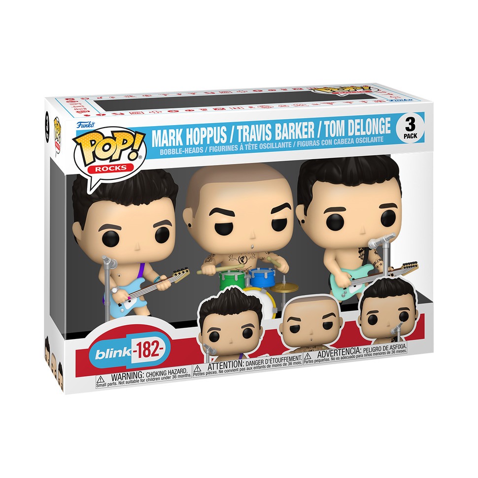 Funko POP Rocks: Blink 182 - 3 Pack