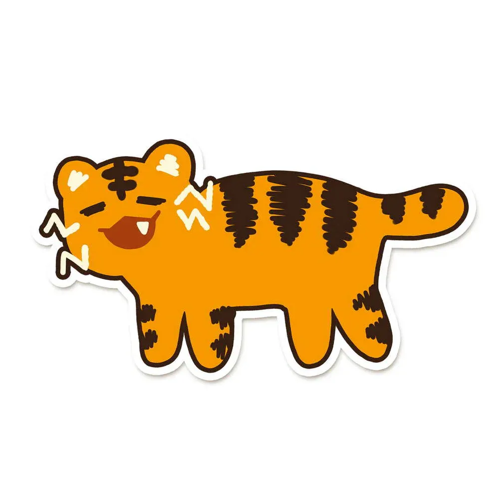 I'm Tiger Vinyl Sticker