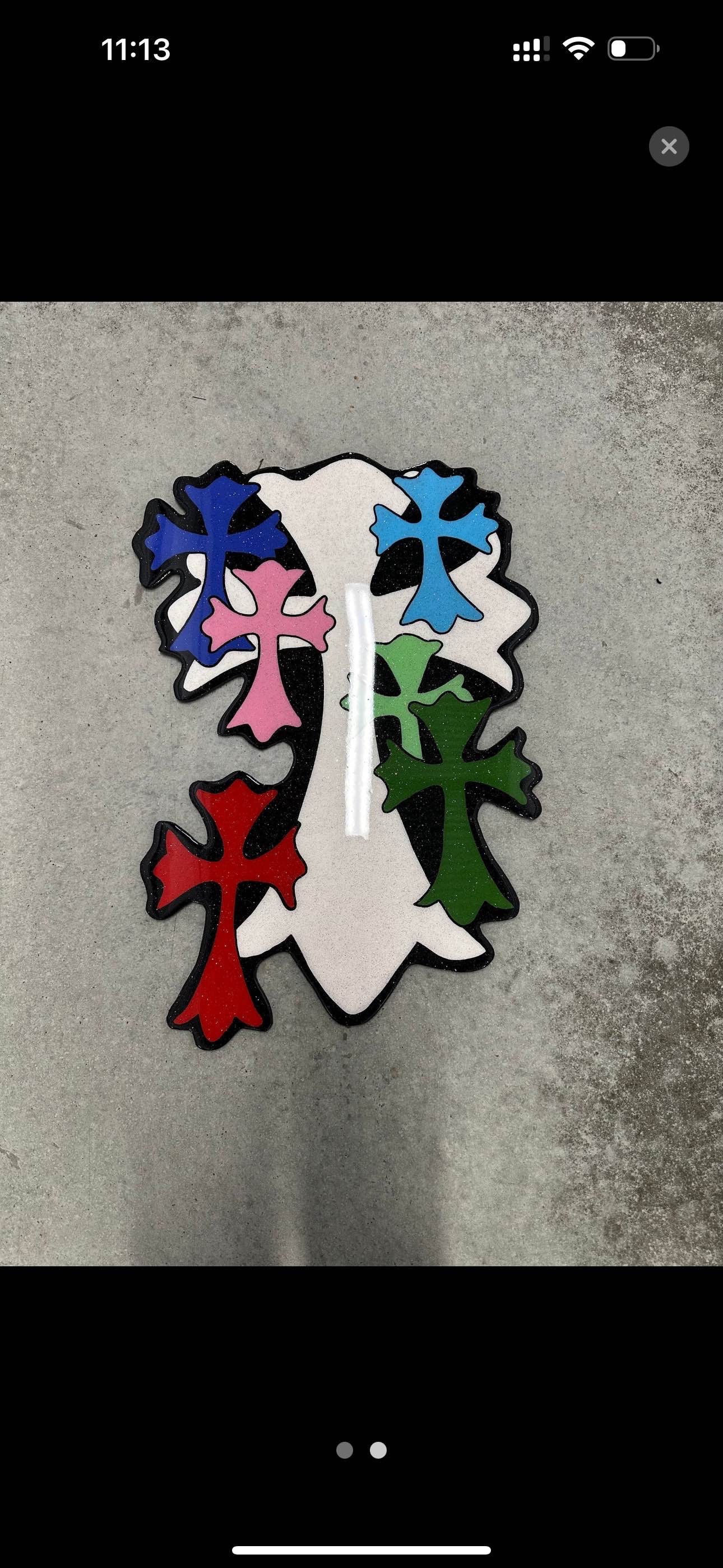 Chrome Heart Multi Cross Walk Art