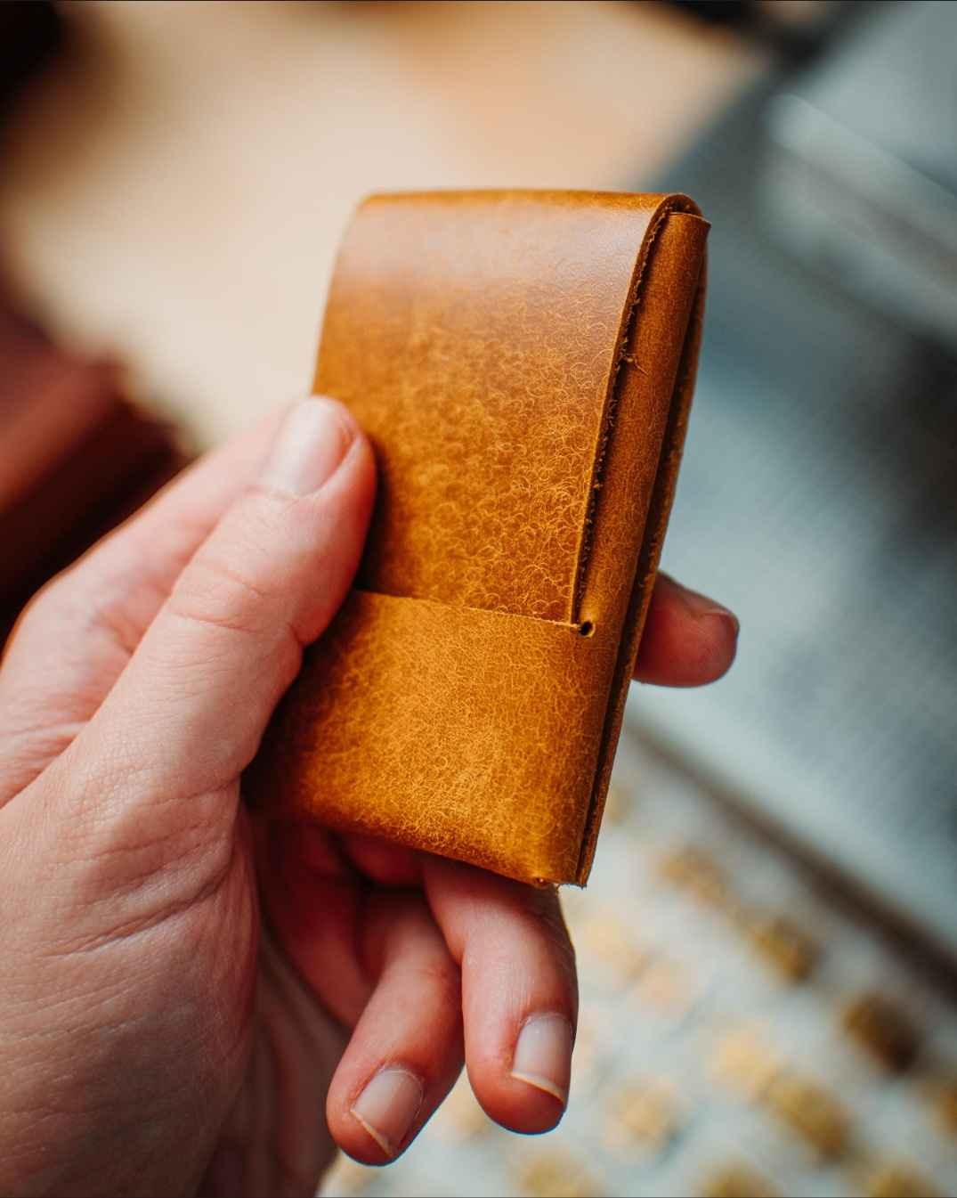 leather wallet