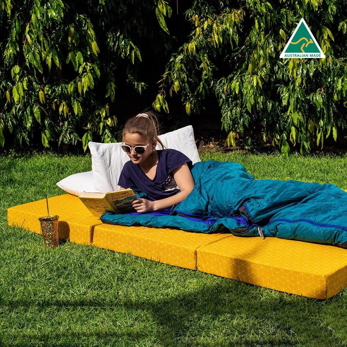 Comfort Deluxe Full Size 3 Fold Mattress - Double