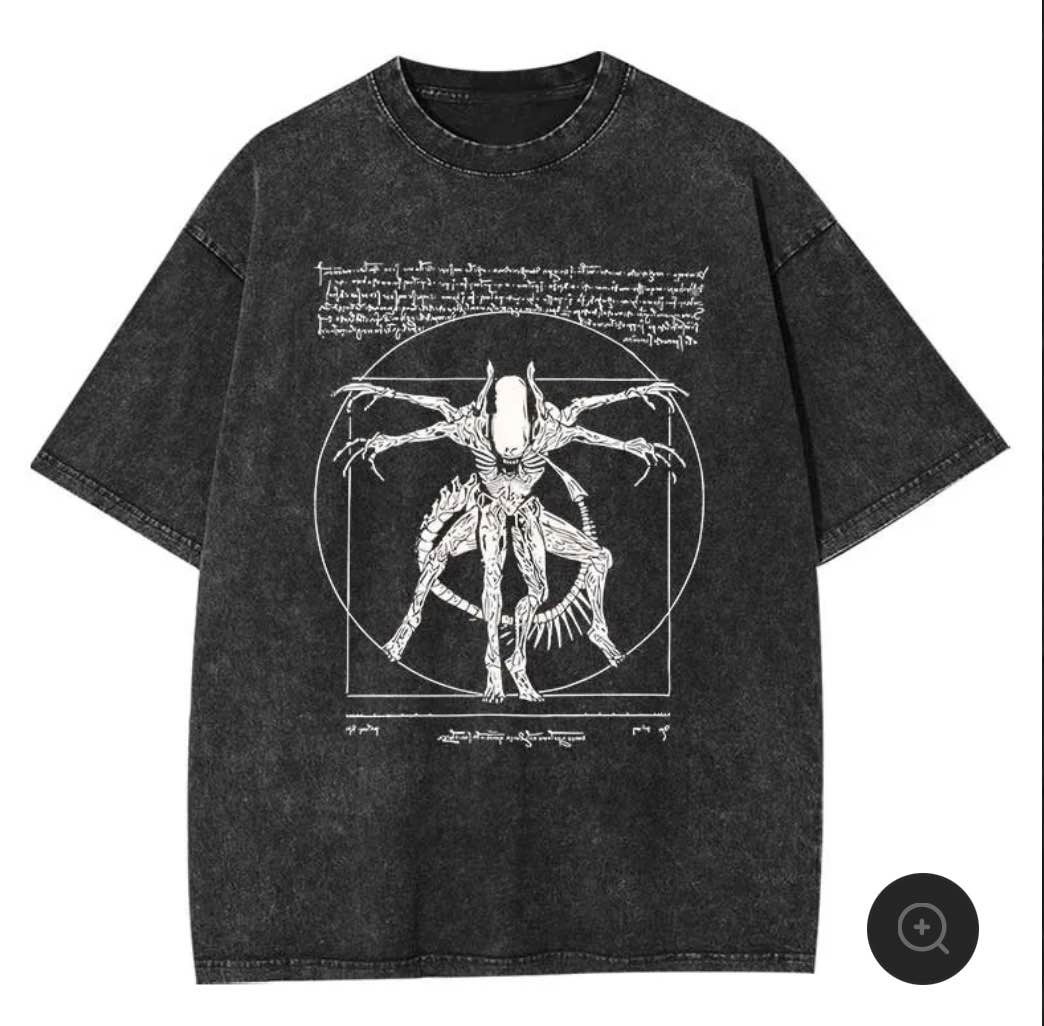 Alien Washed T-shirt