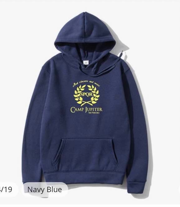 CAMP HALF-BLOOD Branches Outerwear Mens CAMP JUPITER SPQR Sci-Fi Percy Jackson Pullover Adul Cotton Hoodys SweaSweatSweatshir Ho