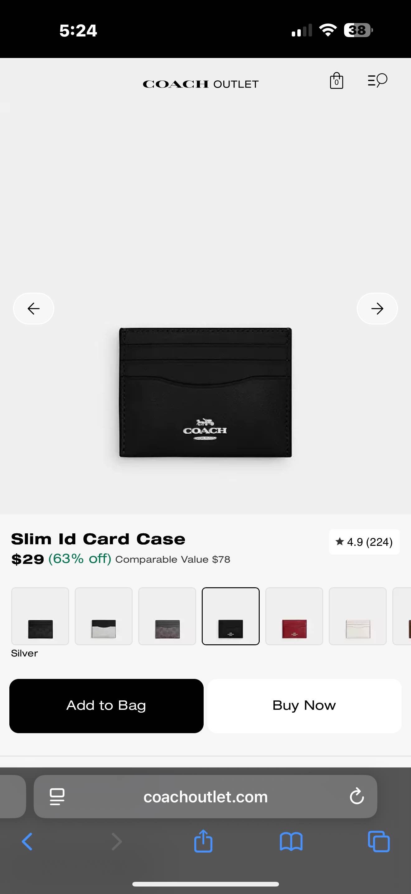 Slim Id Card Case