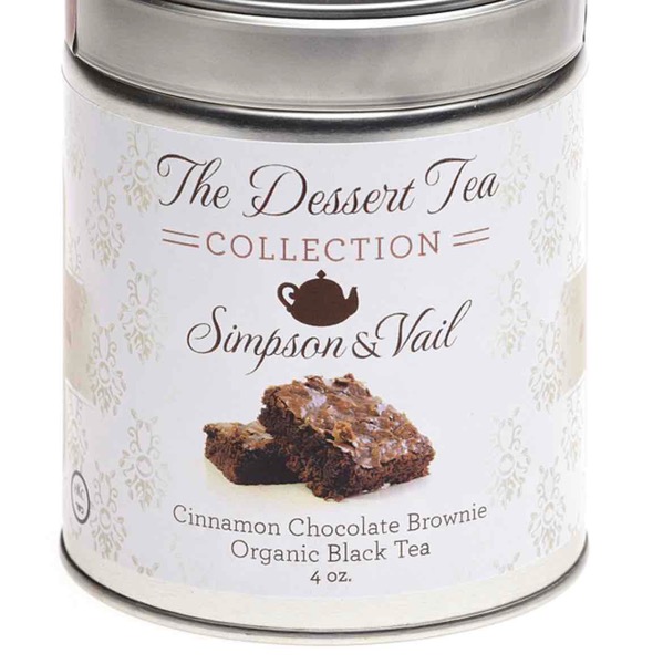 Simpson & Vail Tea - Cinnamon Chocolate Brownie Organic Black Dessert Tea