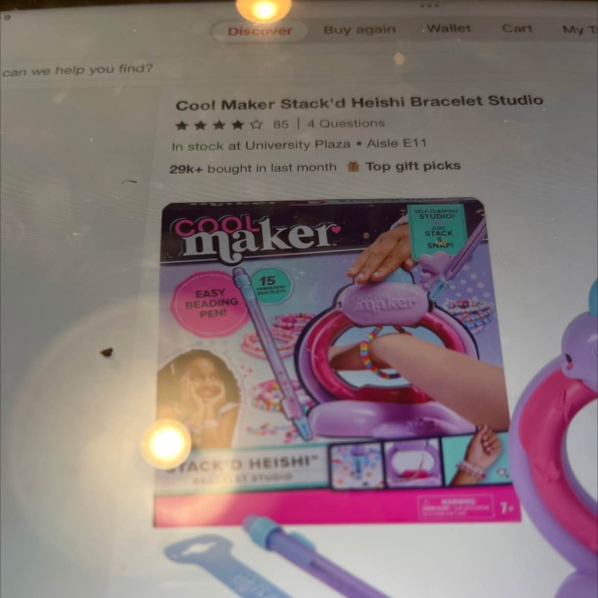 cool maker stack'd heishi bracelet  stadio