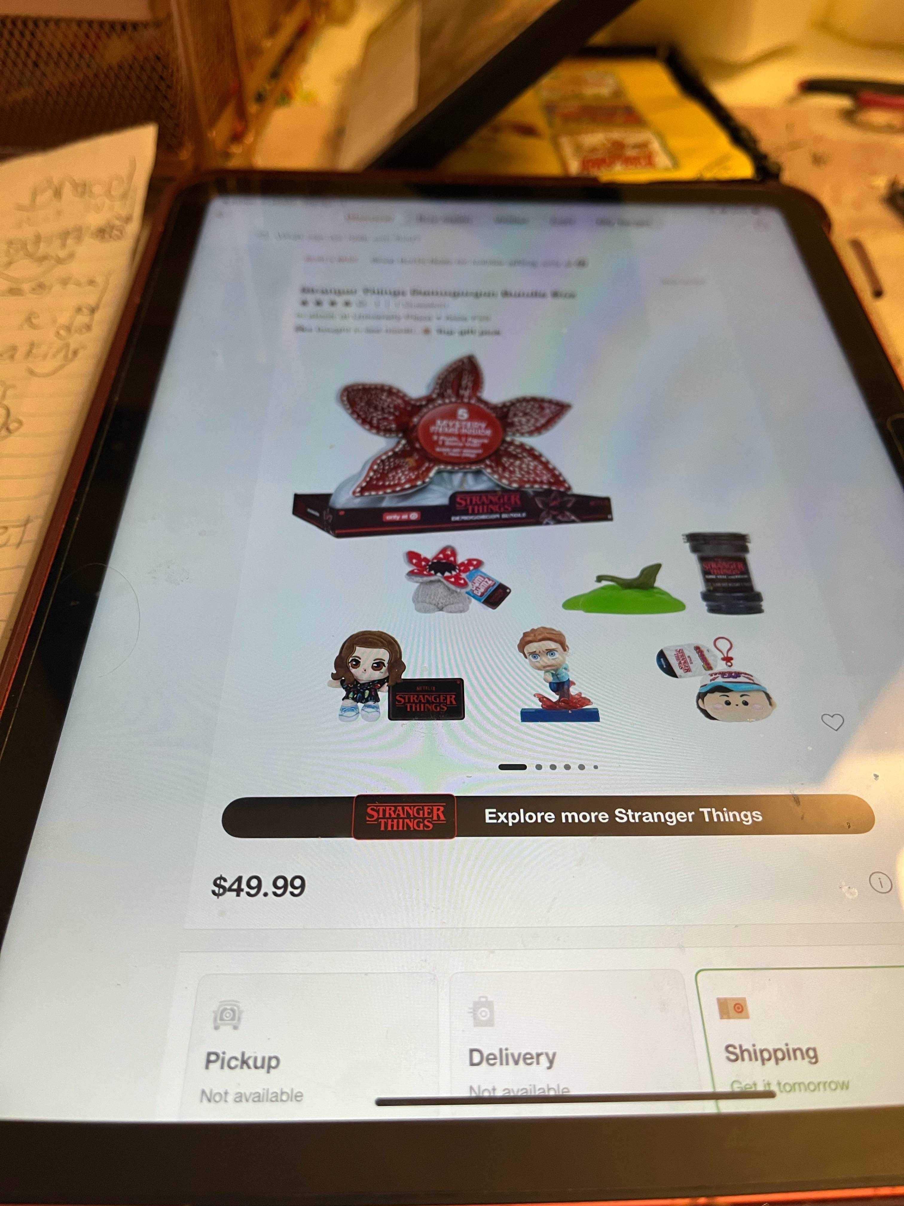 stranger things demogorgon bundle box