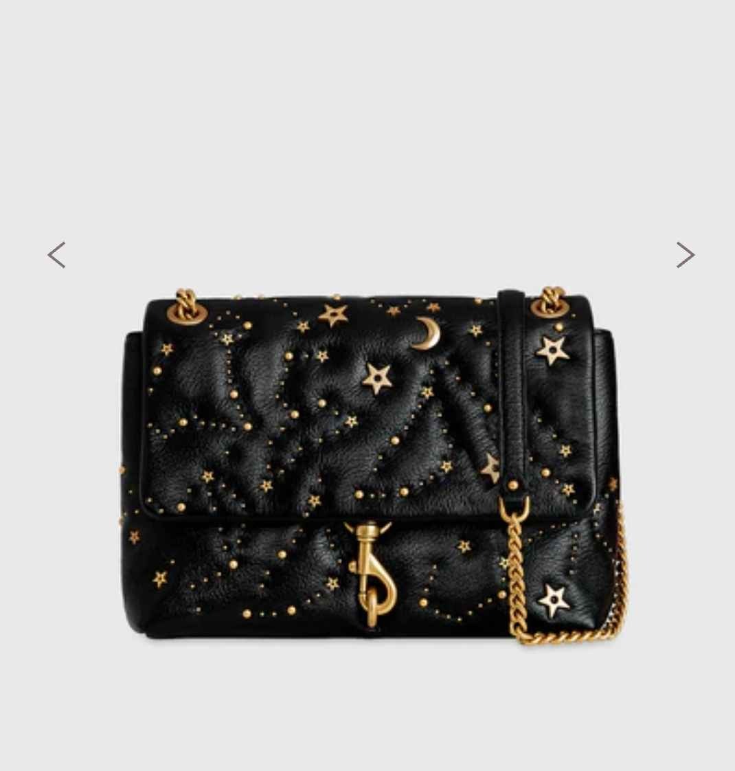 Edie Flap Shoulder with Celestial Studs
