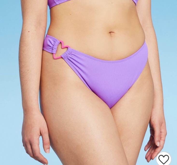 heart bikini BOTTOM
