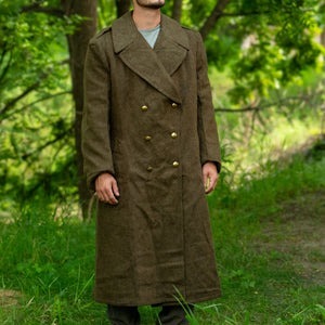 Issued French Army Wool Greatcoat