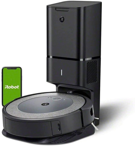 iRobot Roomba i3+ (3550) Robot Vacuum with Automatic Dirt Disposal Disposal - Empties Itself, Wi-Fi Connected Mapping, Works with Alexa, Ideal for Pet Hair, Carpets