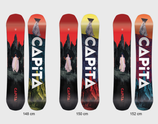 CAPITA D.O.A. Snowboard - BLKCO - 388742149 | Tillys