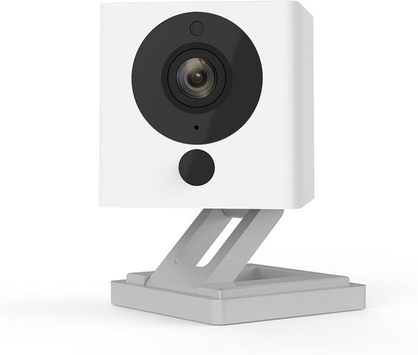 Wyze Cam 1080p HD Indoor WiFi Smart Home Camera with Night Vision, 2-Way Audio, Works with Alexa & the Google Assistant, White, 1-Pack