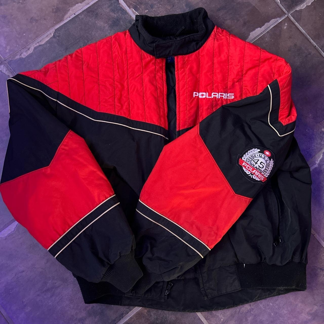 Vintage red&black polaris jacket