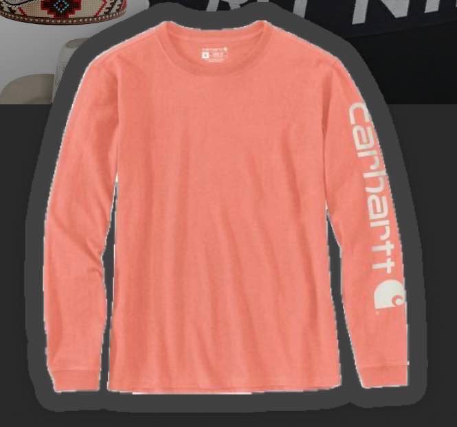 Carhartt  Long-Sleeve Workwear Logo T-Shirt