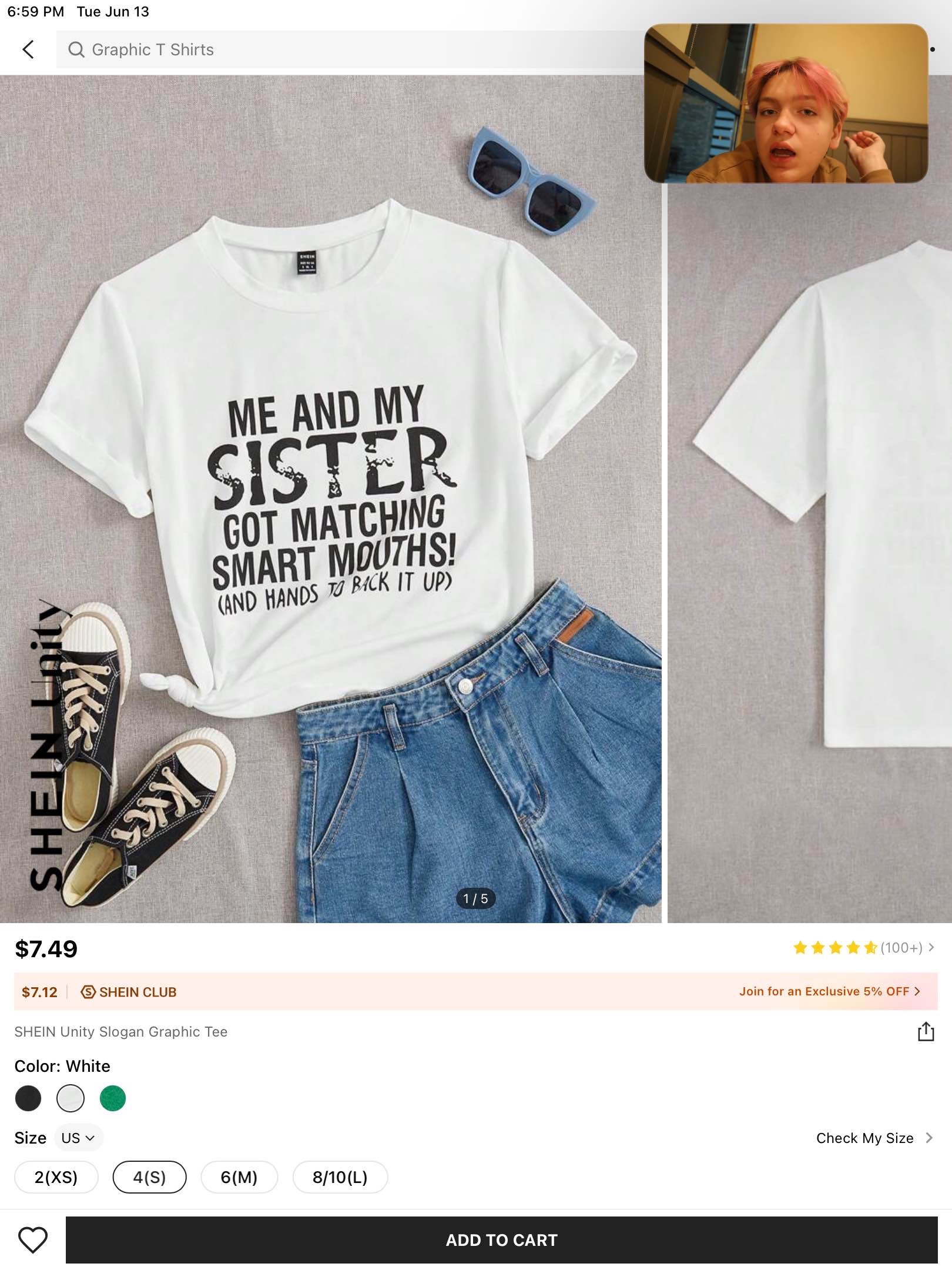 Slogan Graphic Tee