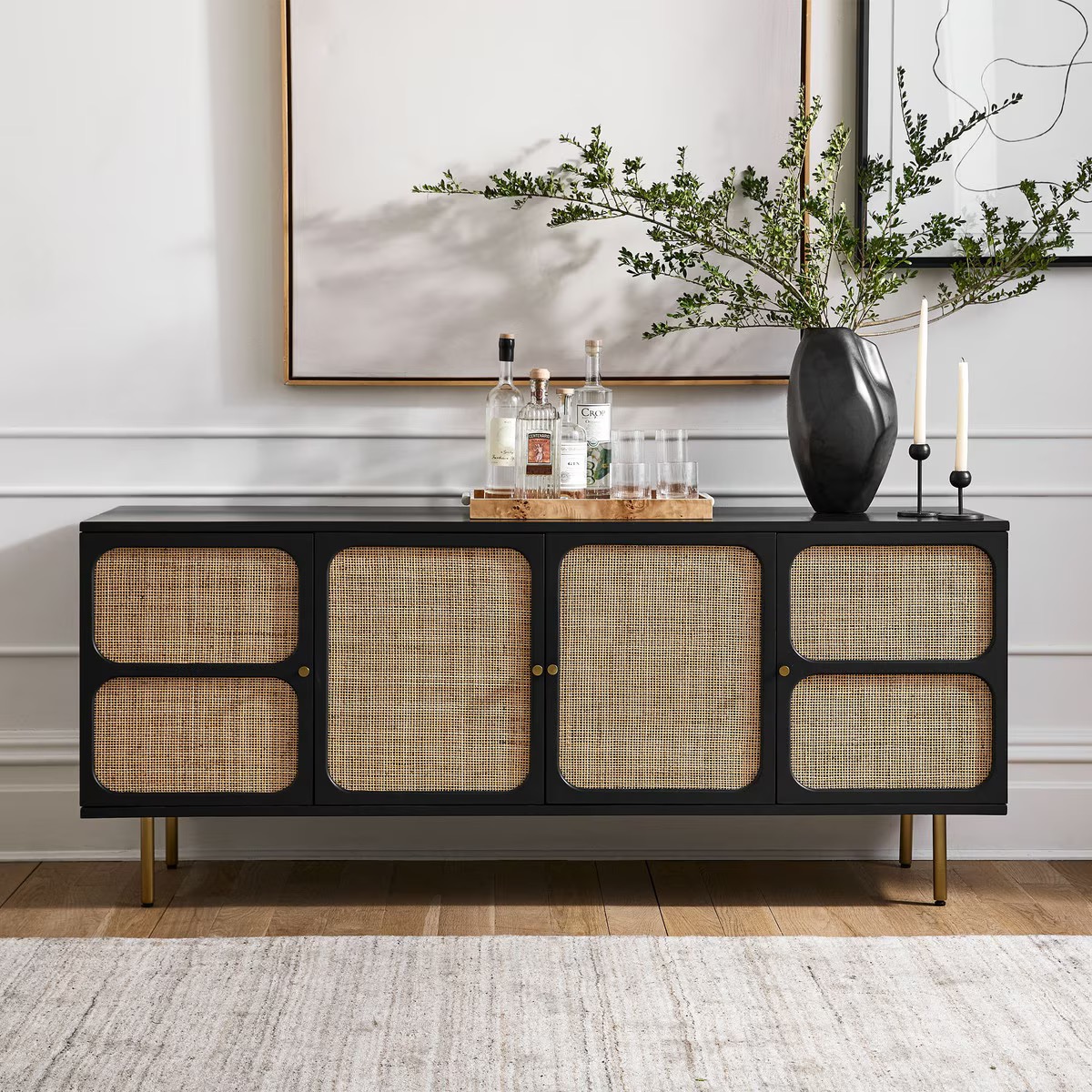 Ida Woven Media Console (173 cm)