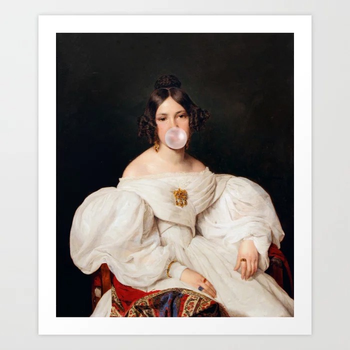 So Extra Art Print by Side Dimes | Society6