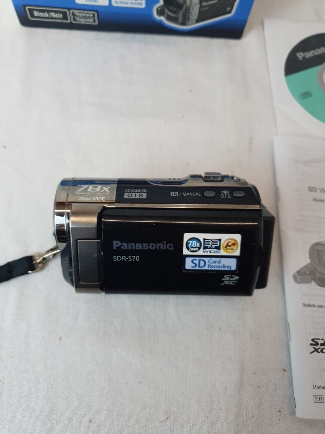 Panasonic SDR-S70 Sd Video Camcorder