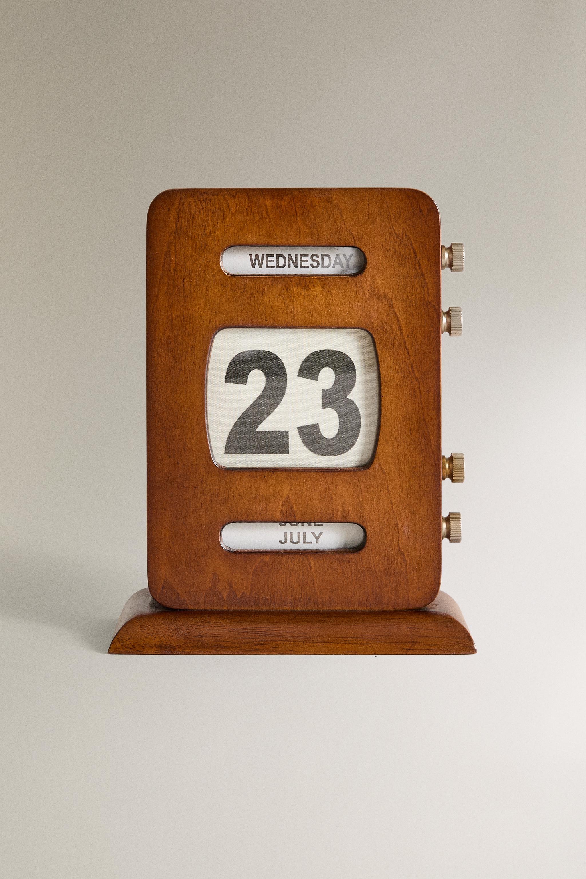 Zara MANUAL TABLE CALENDAR