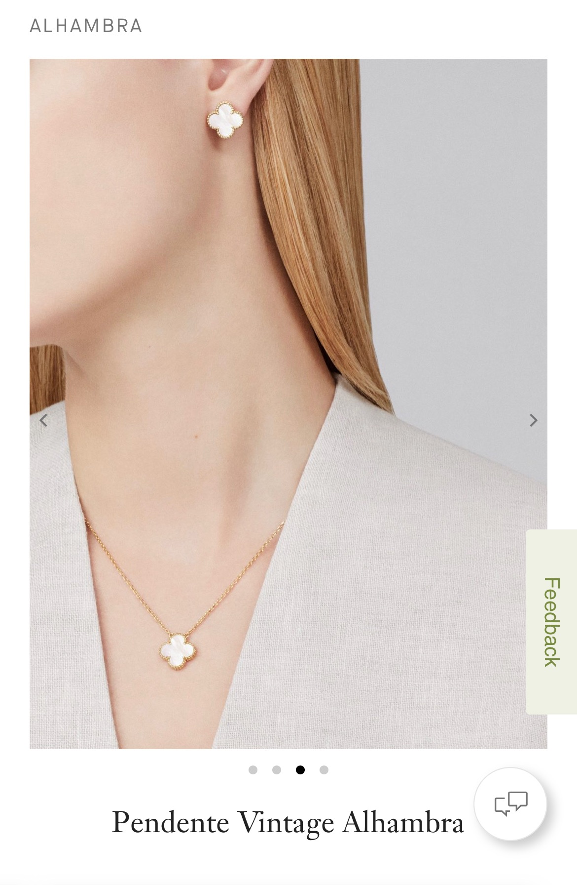 Vintage Alhambra pendant