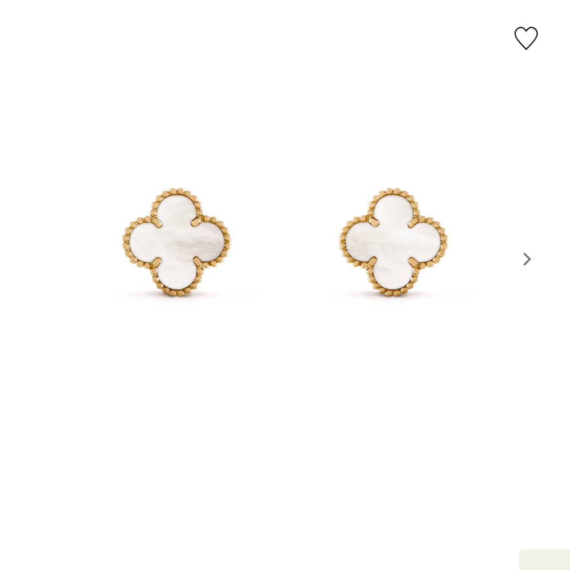 Vintage Alhambra earrings