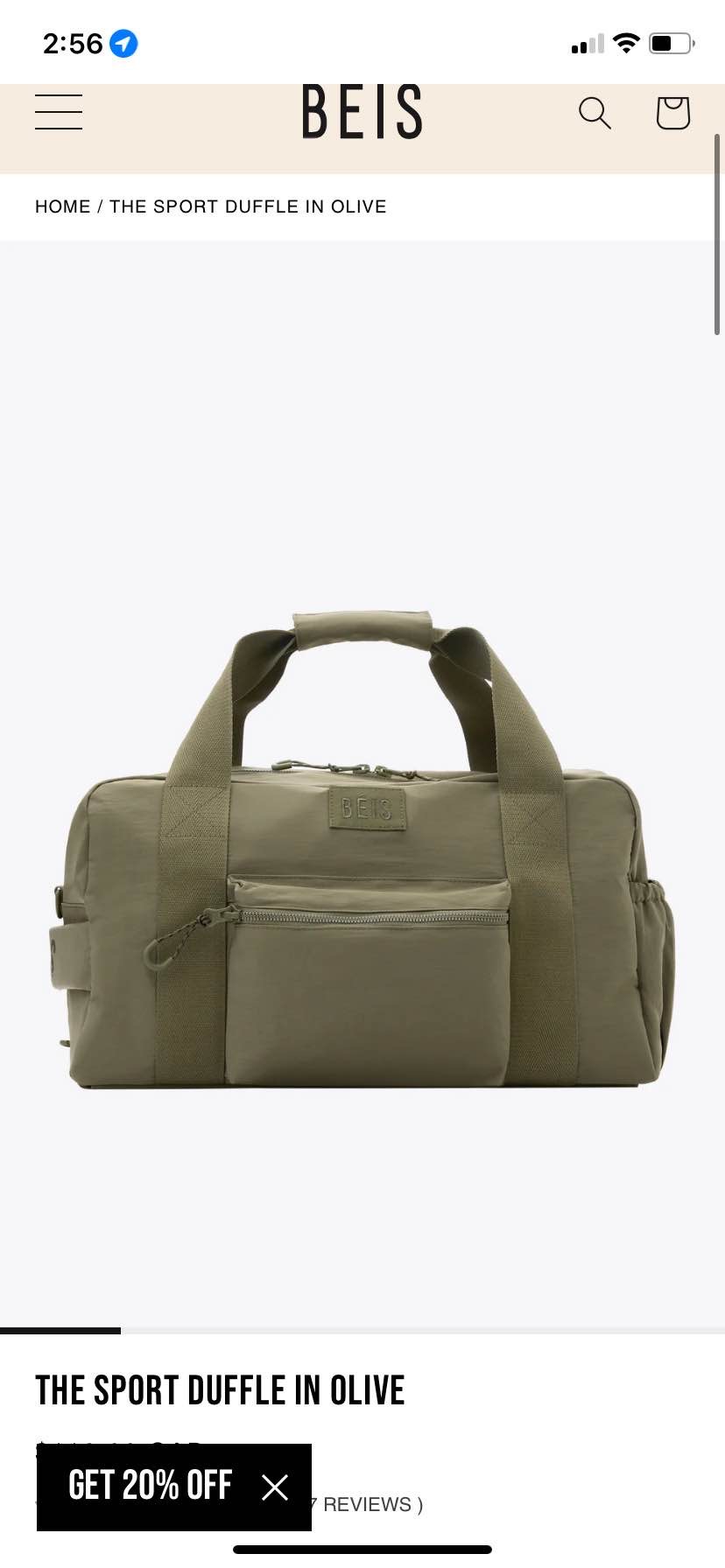 Beis sport duffle