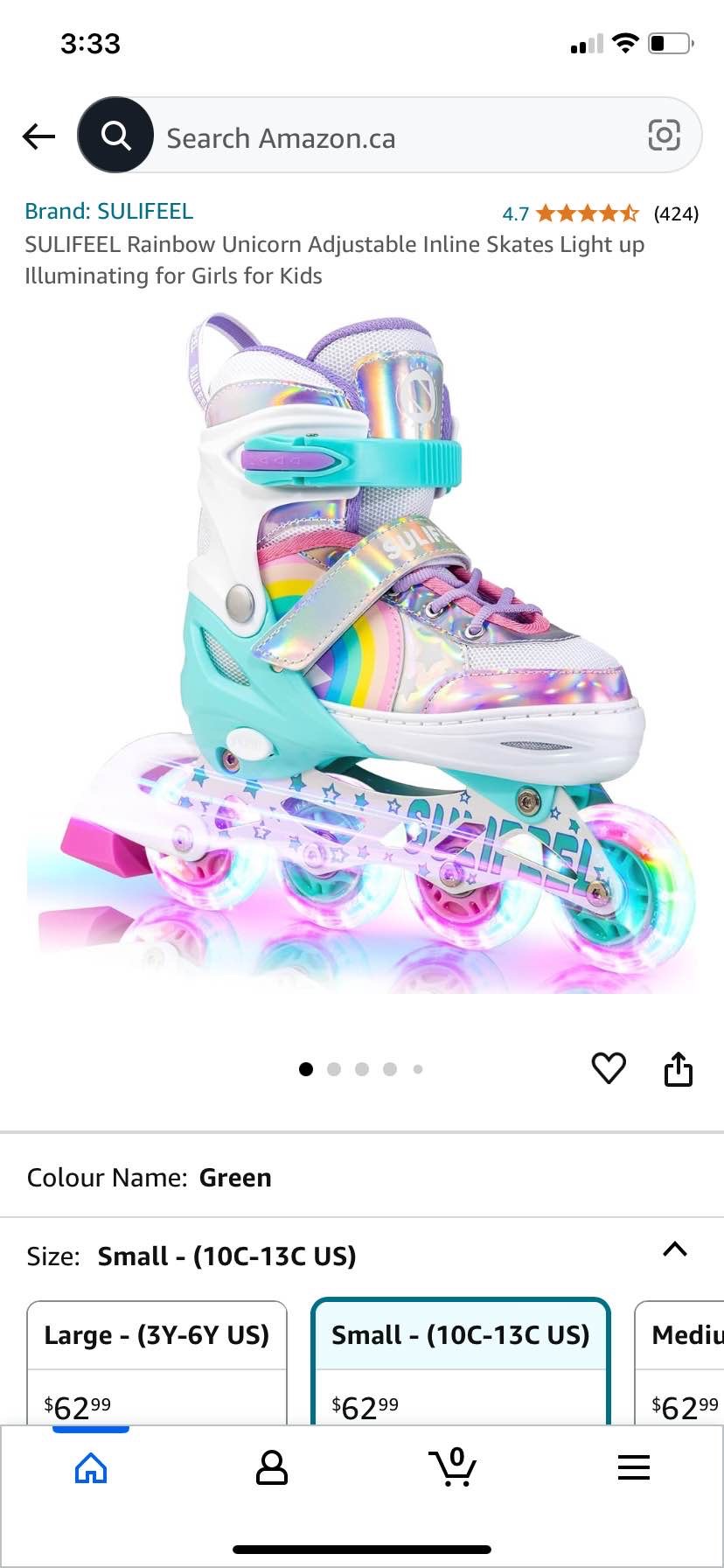 Inline Illuminating skates