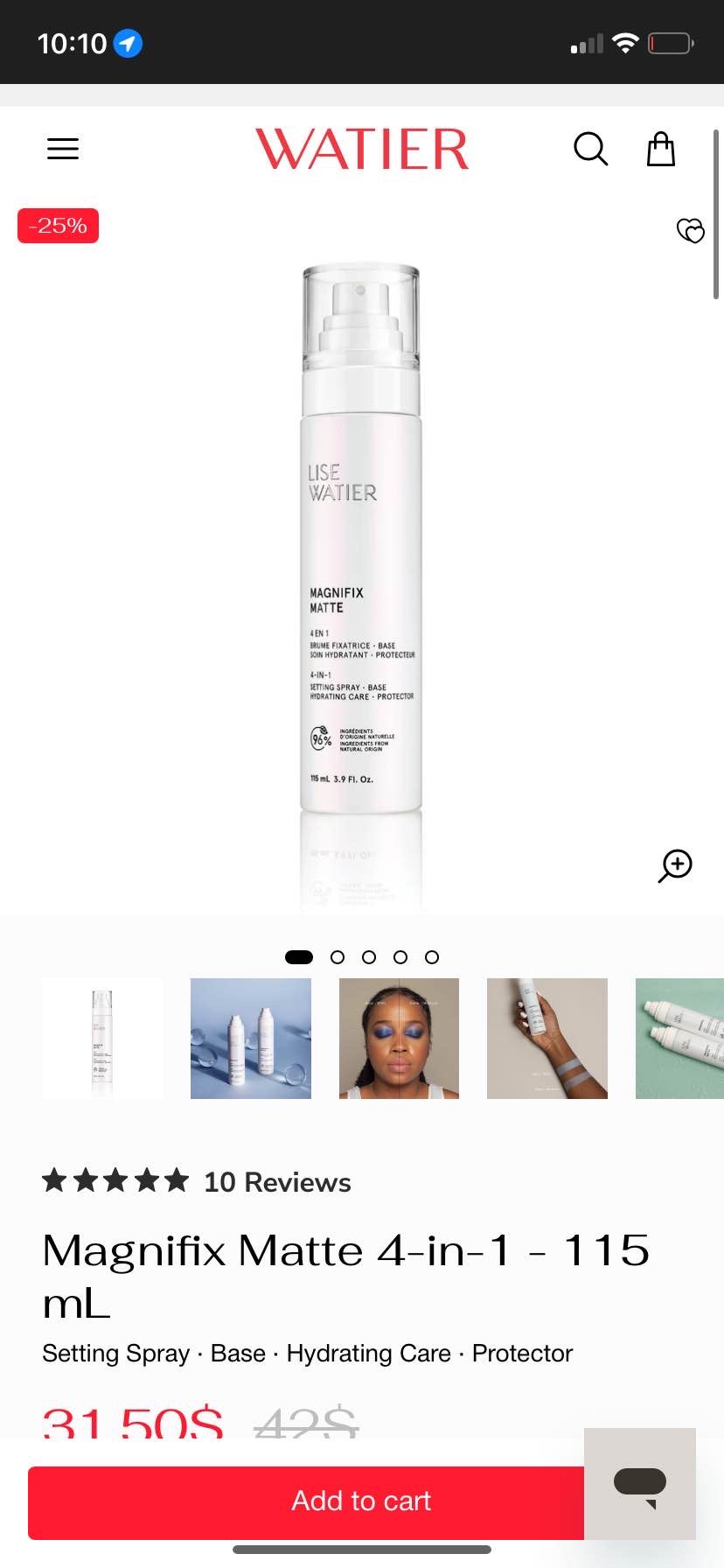 Setting Spray