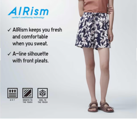 Uniqlo AIRism Easy Shorts