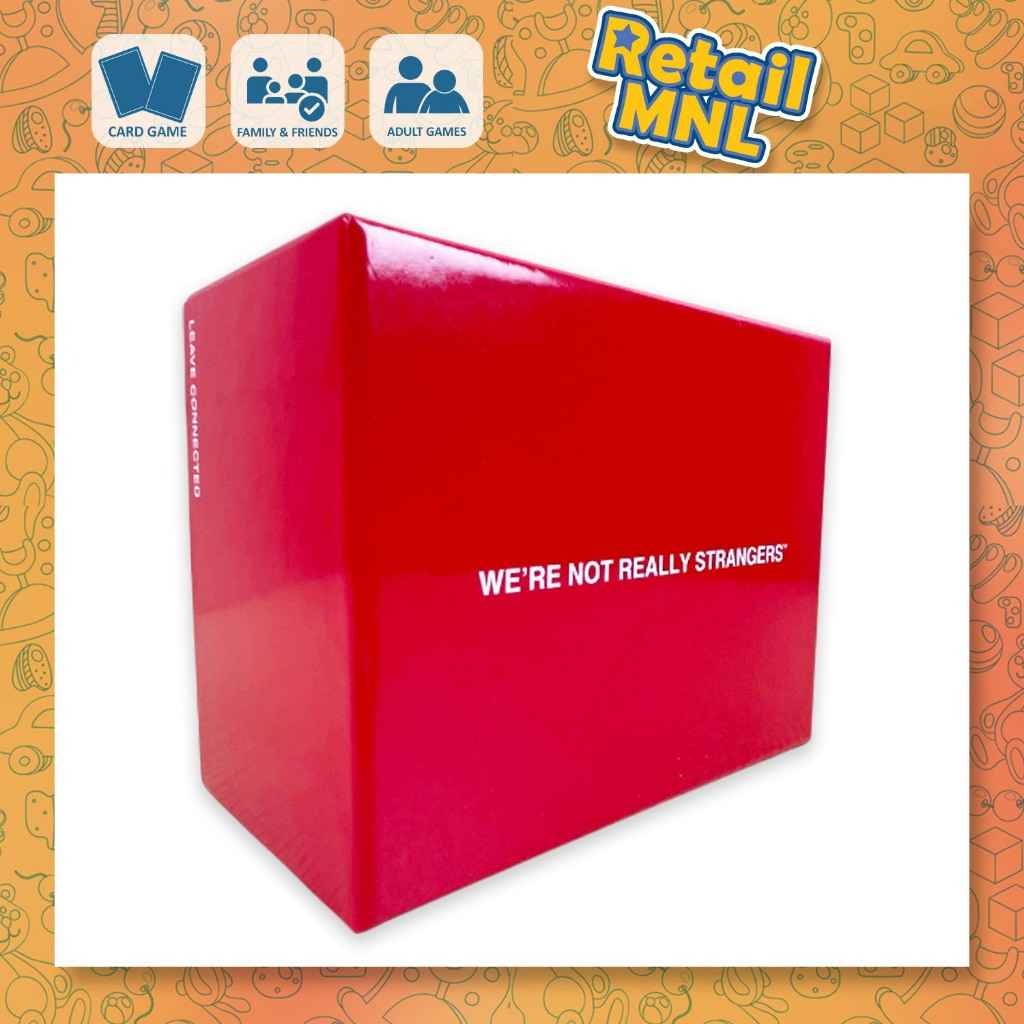 Retailmnl We're Not Really Strangers Card Game Party Night Relationship Main Deck Retailmnl We're Not Really Strangers Card Game Party Night Relationship Main Deck