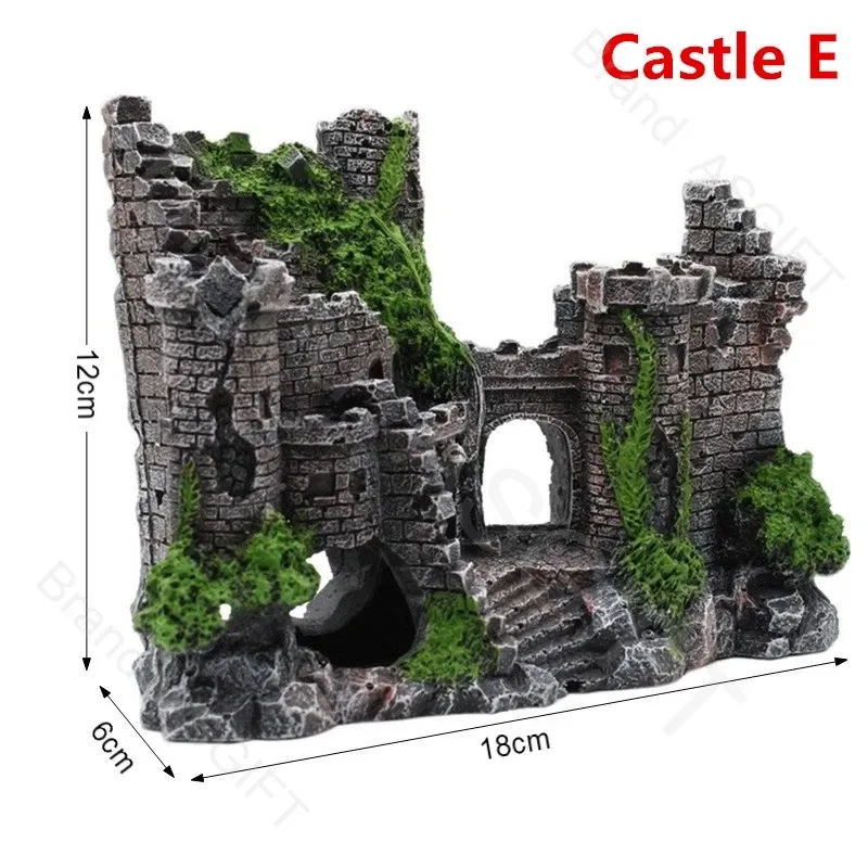 Rev - Resin Aquarium Castle
