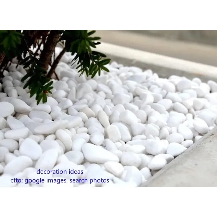Rev - White stones marble chunks