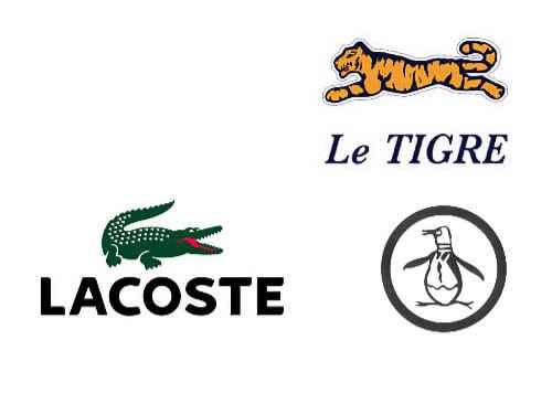 Polo shirts (Le Tigre, Lacoste, Penguin)